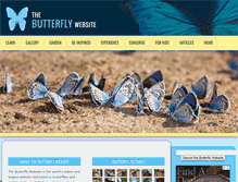 Tablet Screenshot of butterflywebsite.com